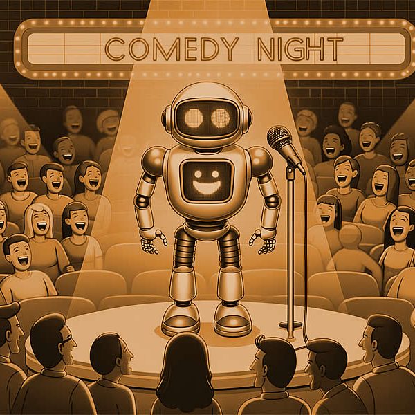AI Telling Jokes by DALL-E