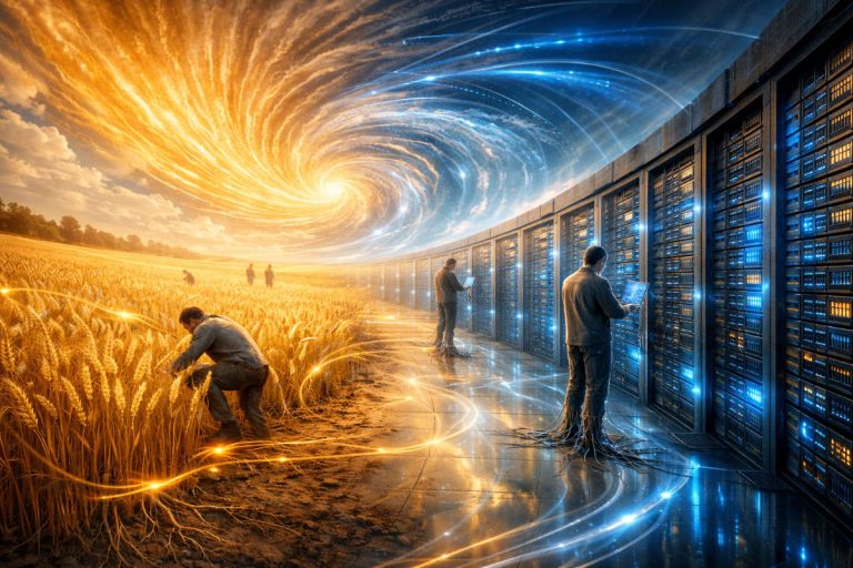 Are Humans Farmers or Crops?